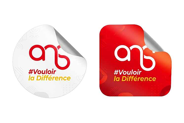 Étiquette prédécoupé